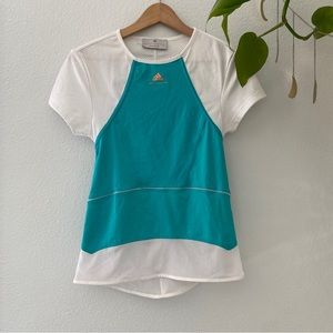 Adidas by Stella McCartney Cut-Out Back Barricade Top